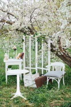 Stół Bloom biały 60cm z tworzywa