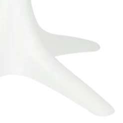 Stół Bloom biały 60cm z tworzywa
