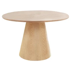 Stół Bolton okrągły 120 cm jesion