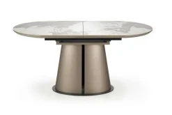 Stół Bonnel rozkładany, beżowy marmur