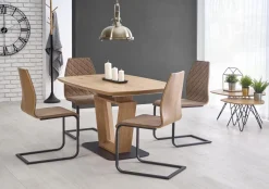 Stół Caby rozkładany dąb złoty