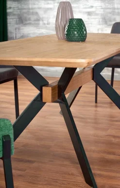 Stół Carbad rozkładany dąb naturalny / czarny