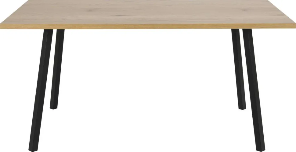 Stół Cenny dąb / czarny loftowy