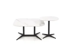 Stół Dalita mały biały marmur