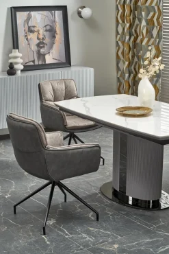 Stół Dallas rozkładany, biały