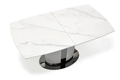 Stół Dallas rozkładany, biały