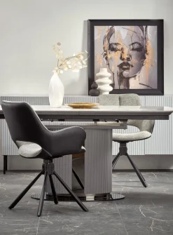 Stół Dallas rozkładany, biały