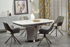 Stół Dallas rozkładany, biały