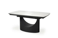 Stół Demin rozkładany, biały marmur