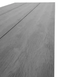 Stół Denver 210x100cm  szary/czarny