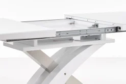 Stół Doran rozkładany biały 90/160-220