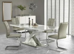 Stół Doran rozkładany, szary 90/160-220