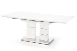 Stół Dorel rozkładany biały 90/160-200
