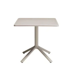 Stół Eco z wzorem beżowy 80 cm