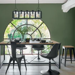 Stół Edena akacja/metal