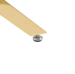 Stół Edward Czarny Marmur/Złoto