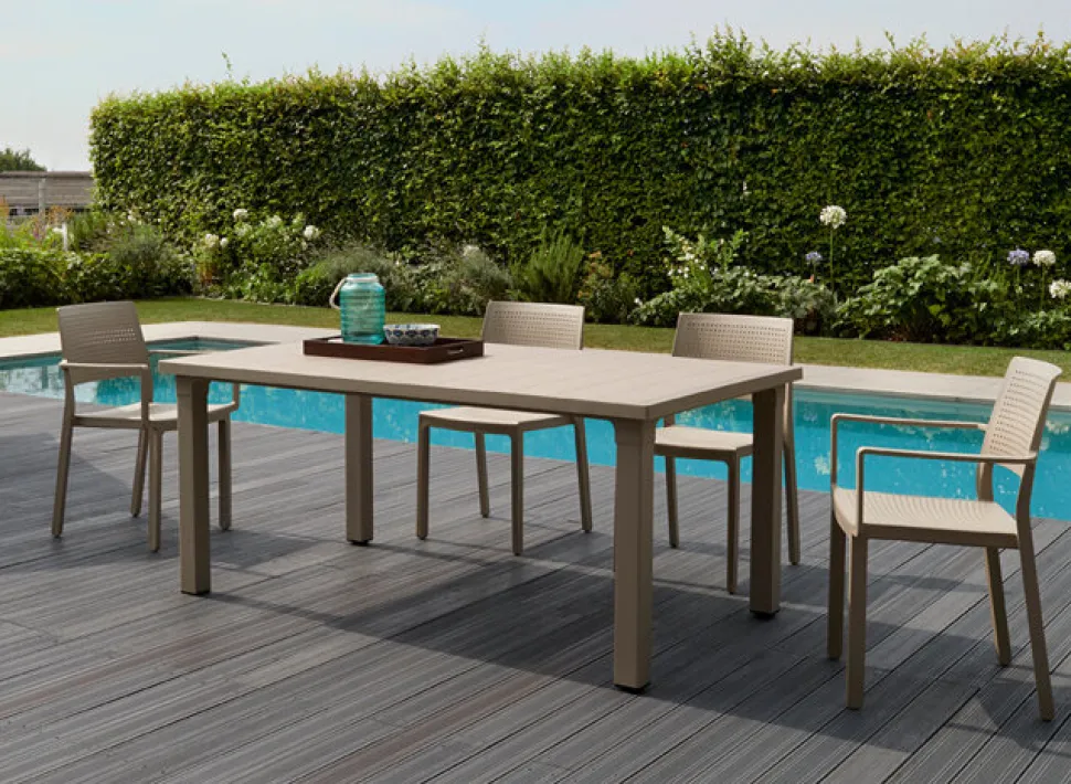 Stół Ercole 170x100 cm beżowy