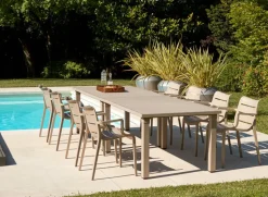 Stół Ercole 170x100 cm beżowy