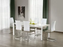 Stół Foles XL rozkładany biały 80/130-250cm