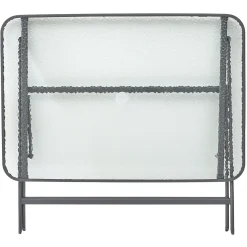 Stół Formentera ze szkła hartowanego szary