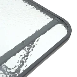 Stół Formentera ze szkła hartowanego szary