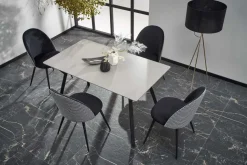 Stół Gorbal rozkładany, jasny popiel