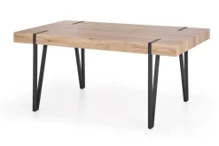 Stół Hannah dąb san remo / czarny