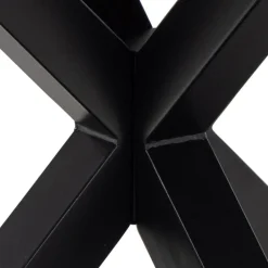 Stół Heaven 120cm brązowy/czarny