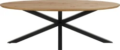 Stół Heaven 220/100cm owalny dziki dąb