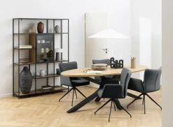 Stół Heaven 220/100cm owalny dziki dąb