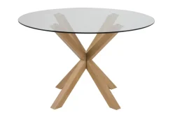 Stół Heaven 120cm szklany okrągły