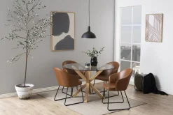 Stół Heaven 120cm szklany okrągły