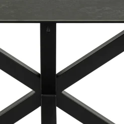 Stół Heaven 160x90 cm czarny nowoczesny