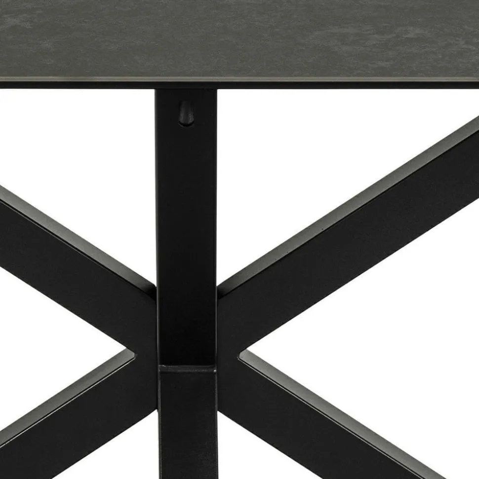 Stół Heaven 160x90 cm czarny nowoczesny