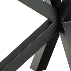 Stół Heaven 200x100 cm szary/czarny