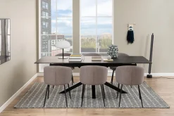 Stół Heaven 200/240x100cm czarny