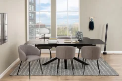 Stół Heaven 200/240x100cm czarny