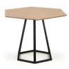 Stół Hexis, naturalny/ czarny