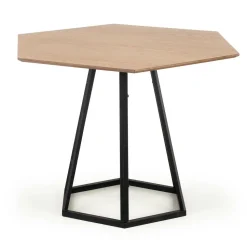 Stół Hexis, naturalny/ czarny