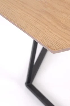 Stół Hexis, naturalny/ czarny
