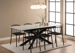 Stół Irwine 168/210x90cm white Akranes