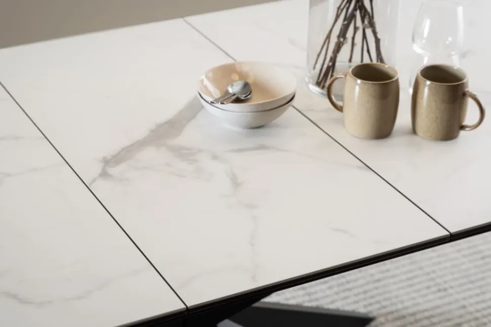 Stół Irwine 168/210x90cm white Akranes