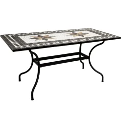 Stół Kipos prostokątny, mozaika