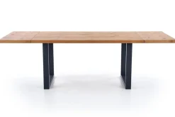 Stół Loft rozkładany naturalny/ czarny