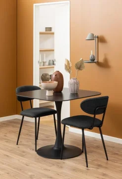 Stół Malta kwadratowy czarny