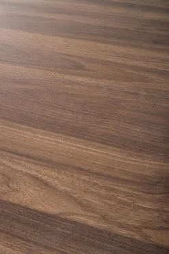 Stół Malta okrągły, orzech/ czarny