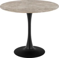 Stół Malta polerowana ceramika brąz Aberta