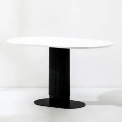 Stół Maxim biały/czarny