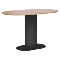 Stół Maxim naturalny dębowy/ czarny