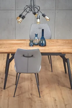 Stół Mella rozkładany, naturalny/ czarny